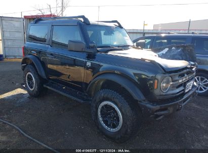 2021 FORD BRONCO BIG BEND Black  Gasoline 1FMDE5CH7MLA63629 photo #1