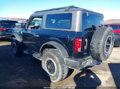 2021 FORD BRONCO BIG BEND Black  Gasoline 1FMDE5CH7MLA63629 photo #4