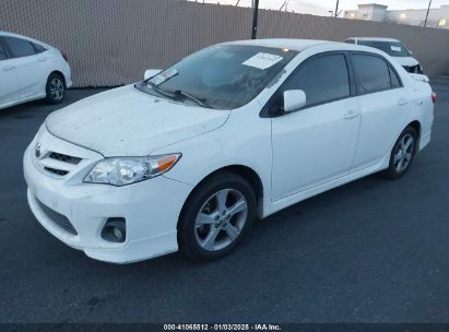 2013 TOYOTA COROLLA S White  Gasoline 5YFBU4EE3DP185052 photo #3