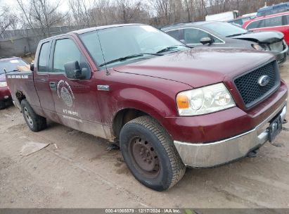 2006 FORD F-150 FX4/LARIAT/XL/XLT Maroon  Gasoline 1FTPX14516FA26859 photo #1