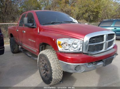 2006 DODGE RAM 2500 SLT/TRX4 OFF ROAD/SPORT/POWER WAGON Red  Diesel 3D7KS28C56G171222 photo #1