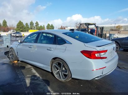 2022 HONDA ACCORD HYBRID SPORT Gray  Hybrid 1HGCV3F27NA037946 photo #4