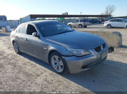 2010 BMW 528I Gray  Gasoline WBANU5C51AC127755 photo #1