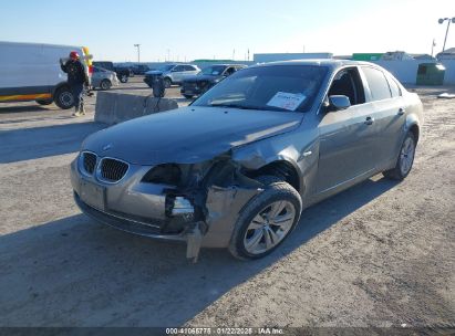 2010 BMW 528I Gray  Gasoline WBANU5C51AC127755 photo #3