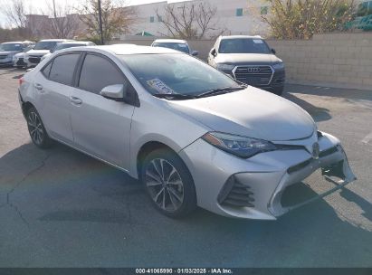 2019 TOYOTA COROLLA SE Silver  Gasoline 5YFBURHE1KP891040 photo #1