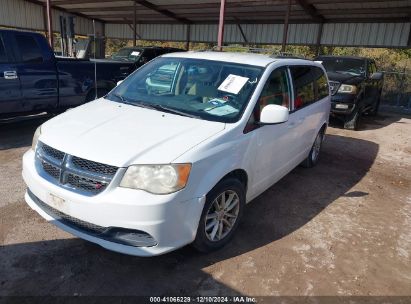 2014 DODGE GRAND CARAVAN SXT White  Flexible Fuel 2C4RDGCG9ER150215 photo #3