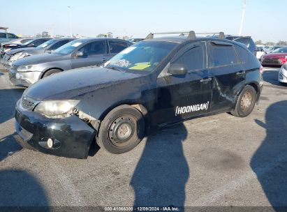 2008 SUBARU IMPREZA 2.5I Black  Gasoline JF1GH61658H819425 photo #3