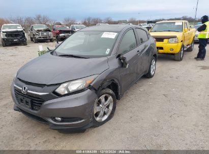 2016 HONDA HR-V EX Gray  Gasoline 3CZRU6H5XGM716453 photo #3