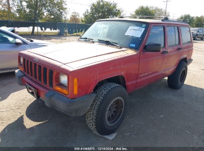 1999 JEEP CHEROKEE CLASSIC/SPORT Red  Gasoline 1J4FT68S7XL594115 photo #3