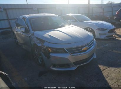 2017 CHEVROLET IMPALA 1LT Silver  Gasoline 2G1105S3XH9178159 photo #1