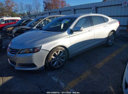 2017 CHEVROLET IMPALA 1LT Silver  Gasoline 2G1105S3XH9178159 photo #3