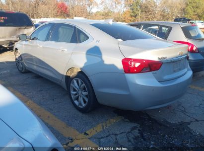 2017 CHEVROLET IMPALA 1LT Silver  Gasoline 2G1105S3XH9178159 photo #4