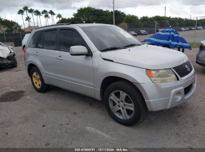 2006 SUZUKI GRAND VITARA LUXURY Silver  Gasoline JS3TE947X64104153 photo #1