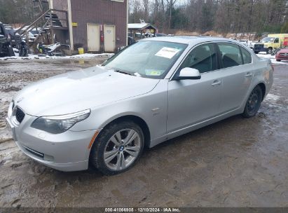 2010 BMW 528I XDRIVE Silver  Gasoline WBANV1C53AC445849 photo #3