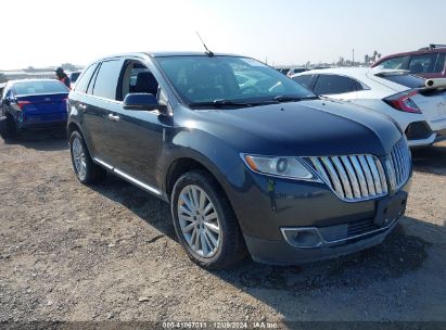 2013 LINCOLN MKX Gray  Gasoline 2LMDJ6JK8DBL23167 photo #1