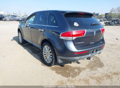 2013 LINCOLN MKX Gray  Gasoline 2LMDJ6JK8DBL23167 photo #4