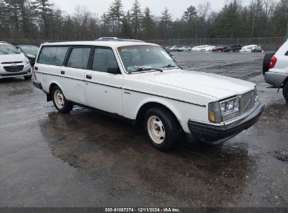 1985 VOLVO 245 DL/GL White  Gasoline YV1AX8857F1595523 photo #1