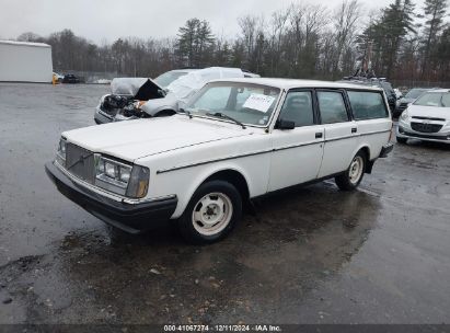 1985 VOLVO 245 DL/GL White  Gasoline YV1AX8857F1595523 photo #3