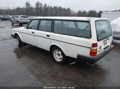 1985 VOLVO 245 DL/GL White  Gasoline YV1AX8857F1595523 photo #4