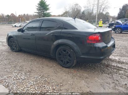 2014 DODGE AVENGER SE Black  Gasoline 1C3CDZAB9EN228440 photo #4