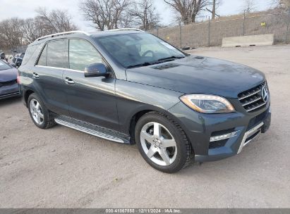 2014 MERCEDES-BENZ ML 350 4MATIC Black  Gasoline 4JGDA5HBXEA395464 photo #1