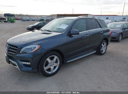 2014 MERCEDES-BENZ ML 350 4MATIC Black  Gasoline 4JGDA5HBXEA395464 photo #3