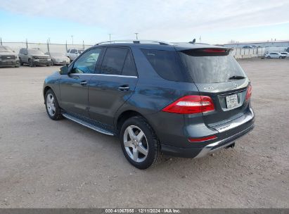 2014 MERCEDES-BENZ ML 350 4MATIC Black  Gasoline 4JGDA5HBXEA395464 photo #4