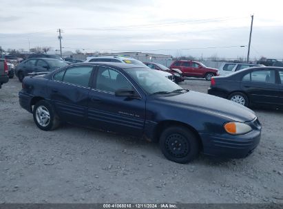 2001 PONTIAC GRAND AM SE Blue  Gasoline 1G2NE52T11M555212 photo #1