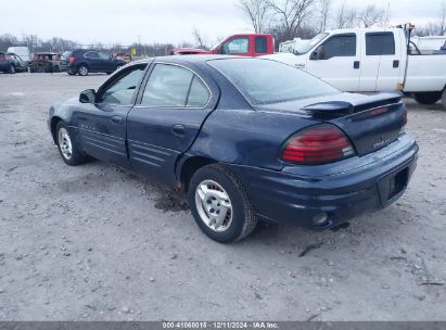 2001 PONTIAC GRAND AM SE Blue  Gasoline 1G2NE52T11M555212 photo #4