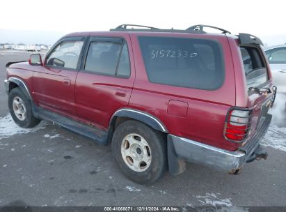 1997 TOYOTA 4RUNNER SR5 V6 Red  Gasoline JT3HN86R4V0109727 photo #4