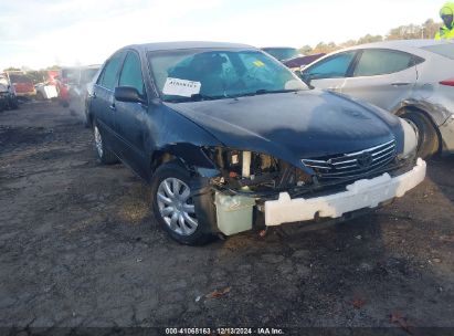 2005 TOYOTA CAMRY STD Black  Gasoline 4T1BE32K05U060544 photo #1