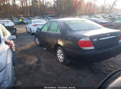 2005 TOYOTA CAMRY STD Black  Gasoline 4T1BE32K05U060544 photo #4