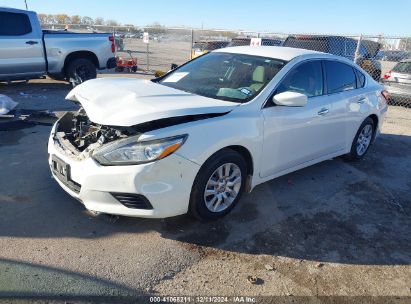 2017 NISSAN ALTIMA 2.5 S White  Gasoline 1N4AL3AP5HC134446 photo #3