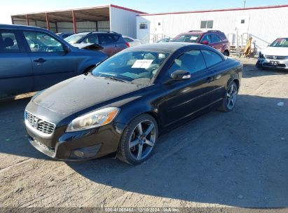 2012 VOLVO C70 T5/T5 PLATINUM/T5 PREMIER PLUS Black  Gasoline YV1672MC0CJ126731 photo #3