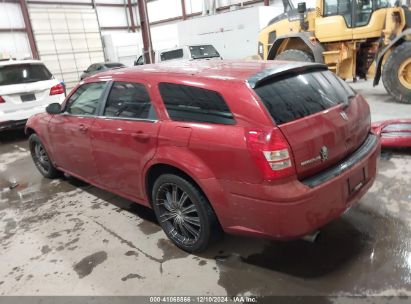 2007 DODGE MAGNUM Red  Gasoline 2D4FV47V77H622303 photo #4