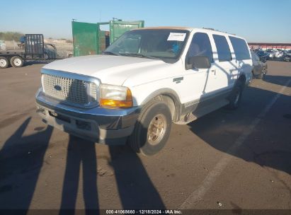 2000 FORD EXCURSION LIMITED White  Gasoline 1FMNU42L2YEC61231 photo #3