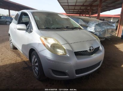 2010 TOYOTA YARIS Silver  Gasoline JTDJT4K36A5279209 photo #1