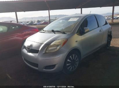 2010 TOYOTA YARIS Silver  Gasoline JTDJT4K36A5279209 photo #3