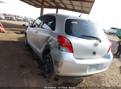 2010 TOYOTA YARIS Silver  Gasoline JTDJT4K36A5279209 photo #4