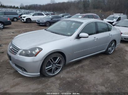 2007 INFINITI M45 SPORT Silver  Gasoline JNKBY01E37M400129 photo #3