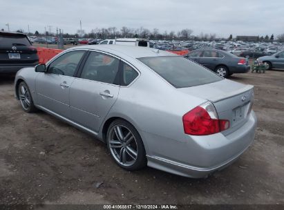 2007 INFINITI M45 SPORT Silver  Gasoline JNKBY01E37M400129 photo #4