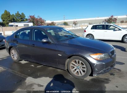 2007 BMW 328I Gray  Gasoline WBAVC53507FZ74891 photo #1