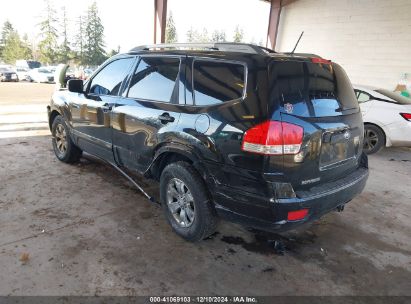 2009 KIA BORREGO EX V6 Black  Gasoline KNDJH741595025761 photo #4