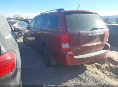 2012 KIA SEDONA EX Maroon  Gasoline KNDMH4C71C6466256 photo #4