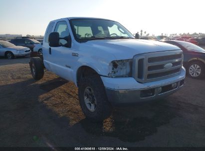 2006 FORD F-250 LARIAT/XL/XLT White  Diesel 1FTSX21P86EA74483 photo #1