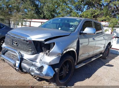 2010 TOYOTA TUNDRA GRADE 4.6L V8 Silver  Gasoline 5TFEM5F16AX020298 photo #3