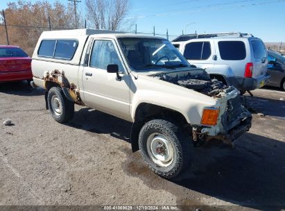 1986 TOYOTA PICKUP RN63 STD Tan  Gasoline JT4RN63R8G0052556 photo #1