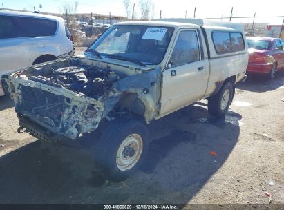 1986 TOYOTA PICKUP RN63 STD Tan  Gasoline JT4RN63R8G0052556 photo #3