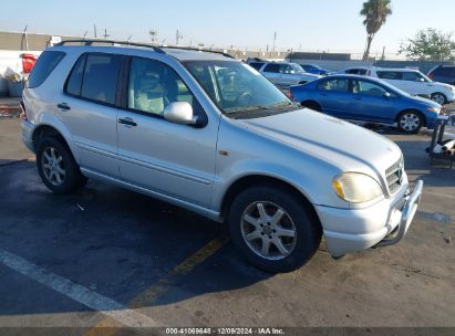 1999 MERCEDES-BENZ ML 430 Silver  Gasoline 4JGAB72E8XA077604 photo #1