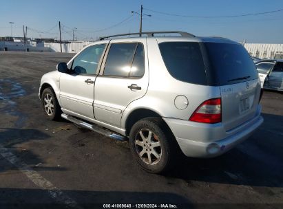 1999 MERCEDES-BENZ ML 430 Silver  Gasoline 4JGAB72E8XA077604 photo #4